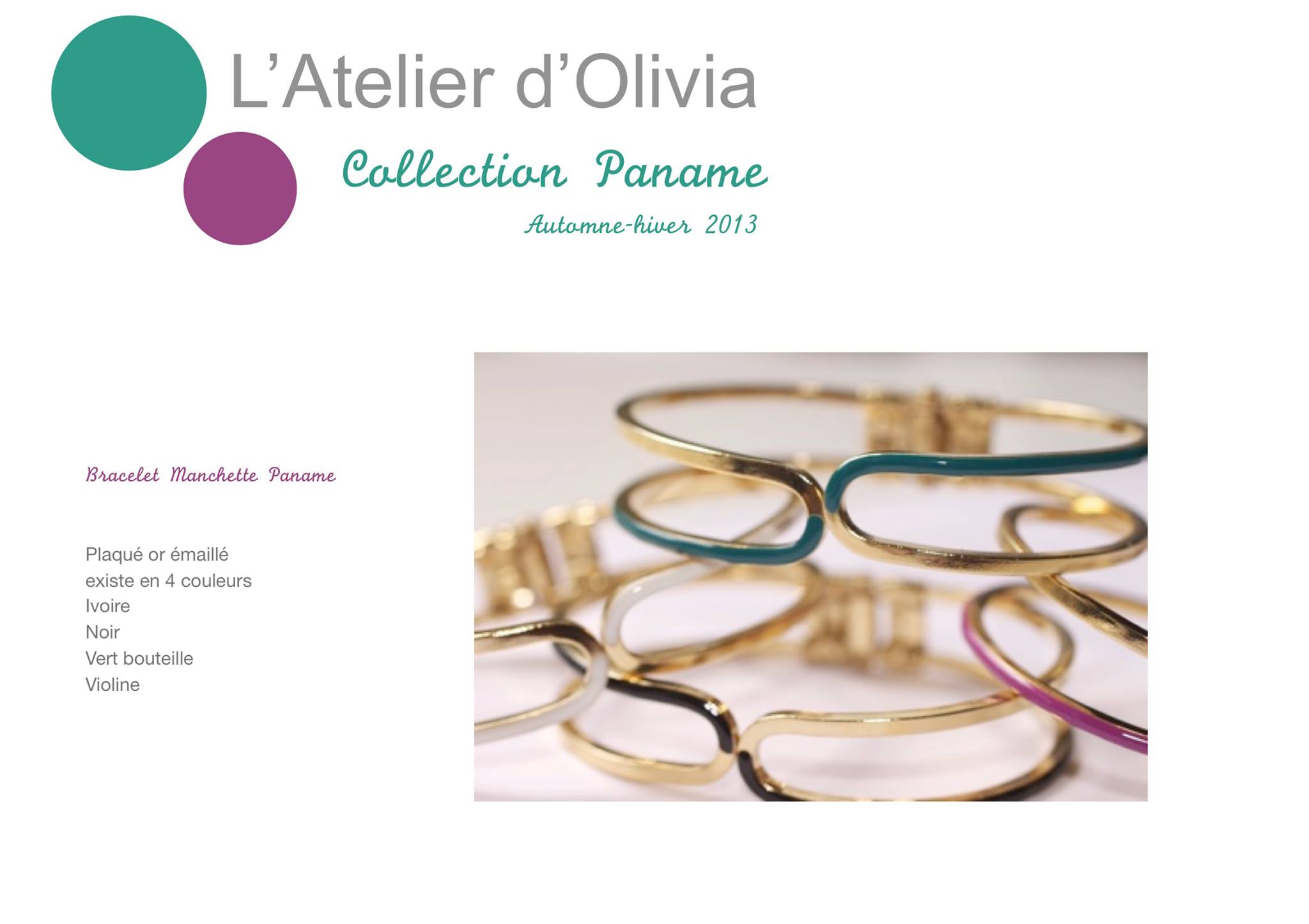 L'Atelier d'Olivia_Collection Paname