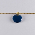 Bracelet vermeil avec confetti bleu nuit - Na na na naa
