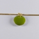 Bracelet vermeil avec confetti vert pomme - Na na na naa