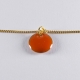 Bracelet vermeil avec confetti orange - Na na na naa