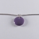 Bracelet argent avec confetti violet - Na na na naa