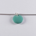 Bracelet argent avec confetti turquoise - Na na na naa