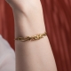 Bracelet doré Dragon - Schade Jewellery
