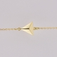 Bracelet Triangle plaqué or petit modèle - L'Atelier d'Olivia