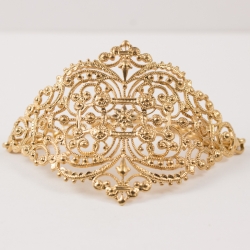 Bracelet dentelle doré à l'or rose by Mélanie