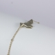 Bracelet origami plaqué or pâle by LFDM 