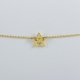 Bracelet étoile plaqué or -Les Curiosités d'Elixir