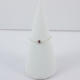 Bague solitaire rubis chaine argent Red Star
