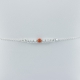 Bracelet argent et perles de corail by LFDM Jewelry
