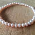 Bracelet perles douces roses by LFDM Jewels