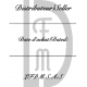 Collier Grenat chaine scintillante rhodiée noire by LFDM Jewels