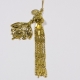 Sautoir doré Papyrus - Schade Jewellery